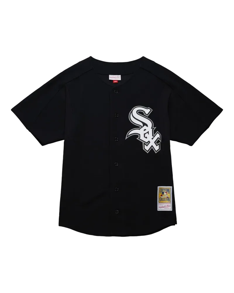 Mitchell & Ness x MLB Chicago White Sox 2005 Frank Thomas Hemd - Schwarz Schwarz