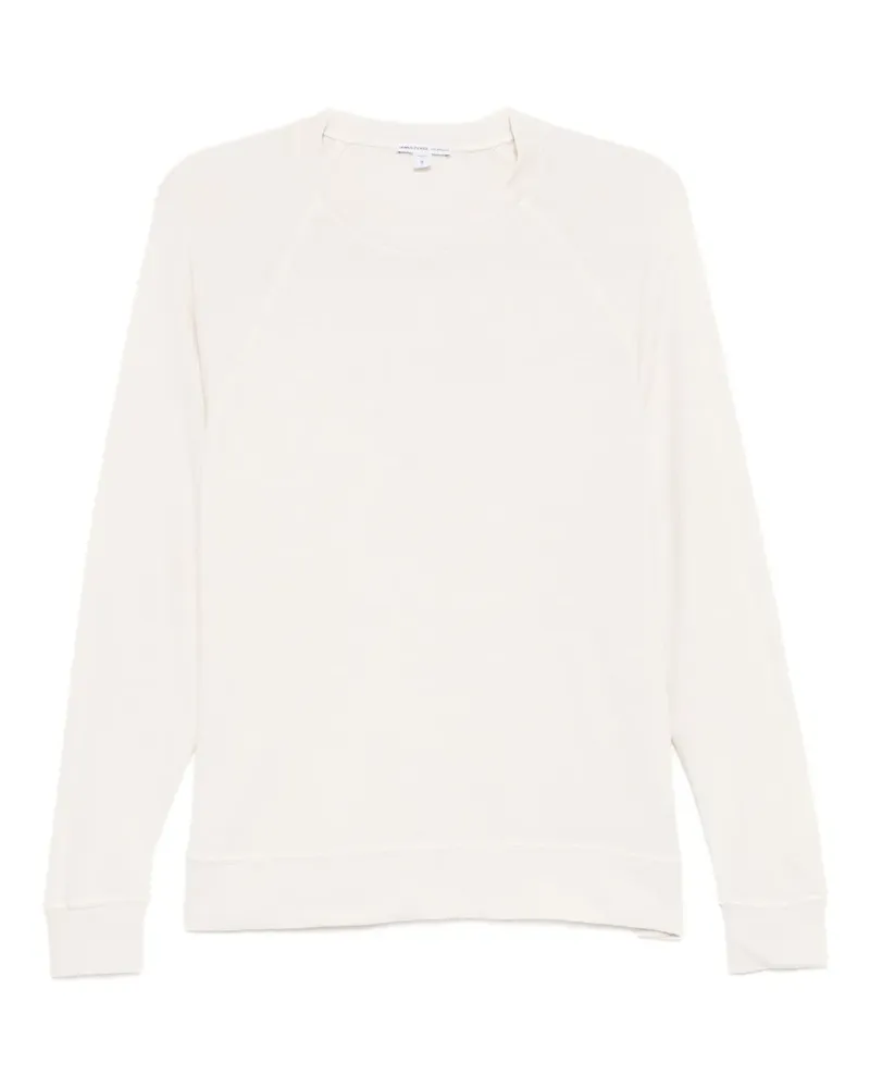 James Perse Vintage Terry Sweatshirt - Nude Nude