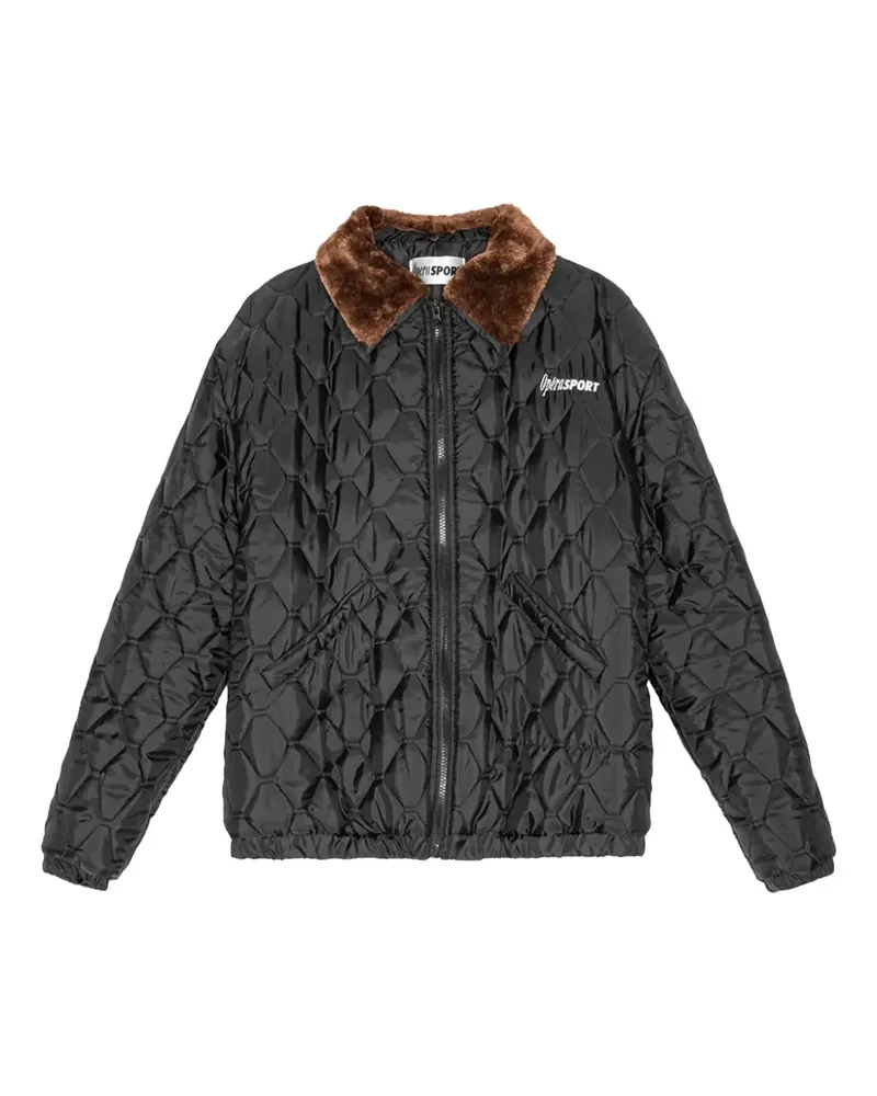 OpéraSPORT Steppjacke mit gestepptem Kragen - Schwarz Schwarz