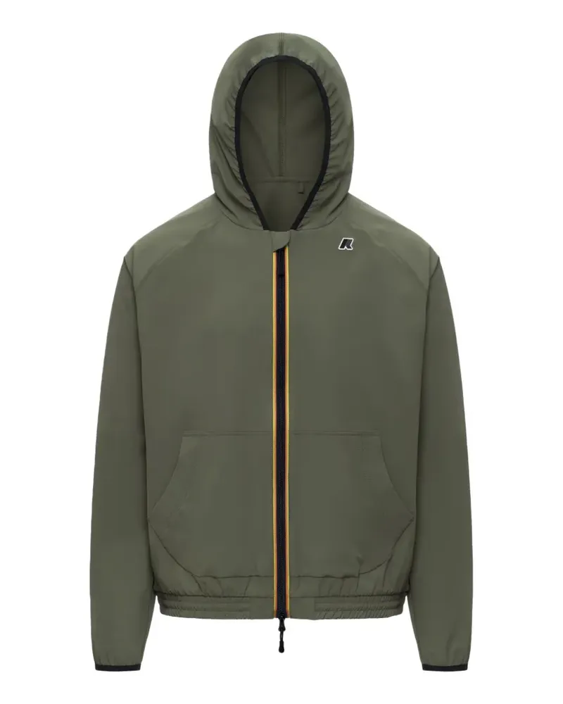 K-Way Sia zip-up hooded jacket - Grün Grün