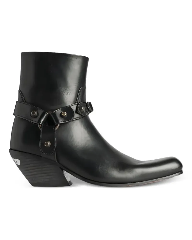 Balenciaga Memphis Stiefel mit Harness-Detail - Schwarz Schwarz