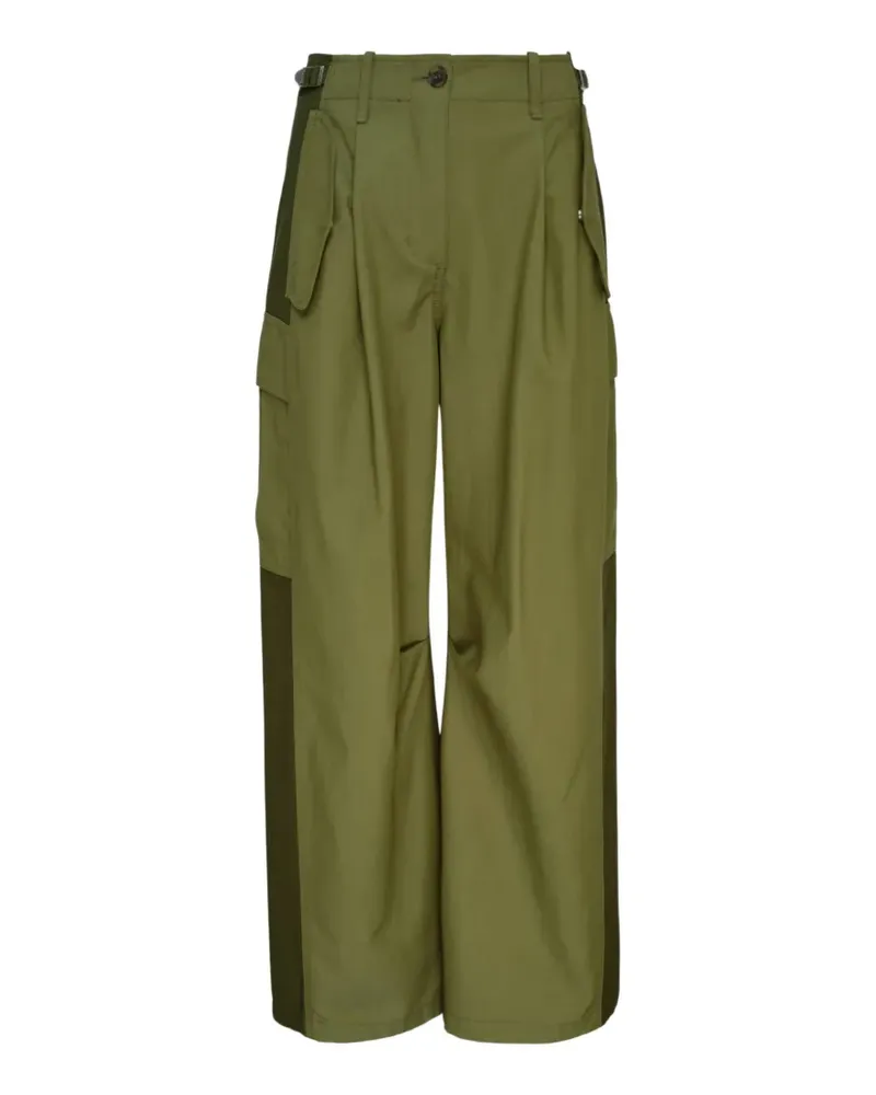 3.1 phillip lim panelled trousers - Grün Grün