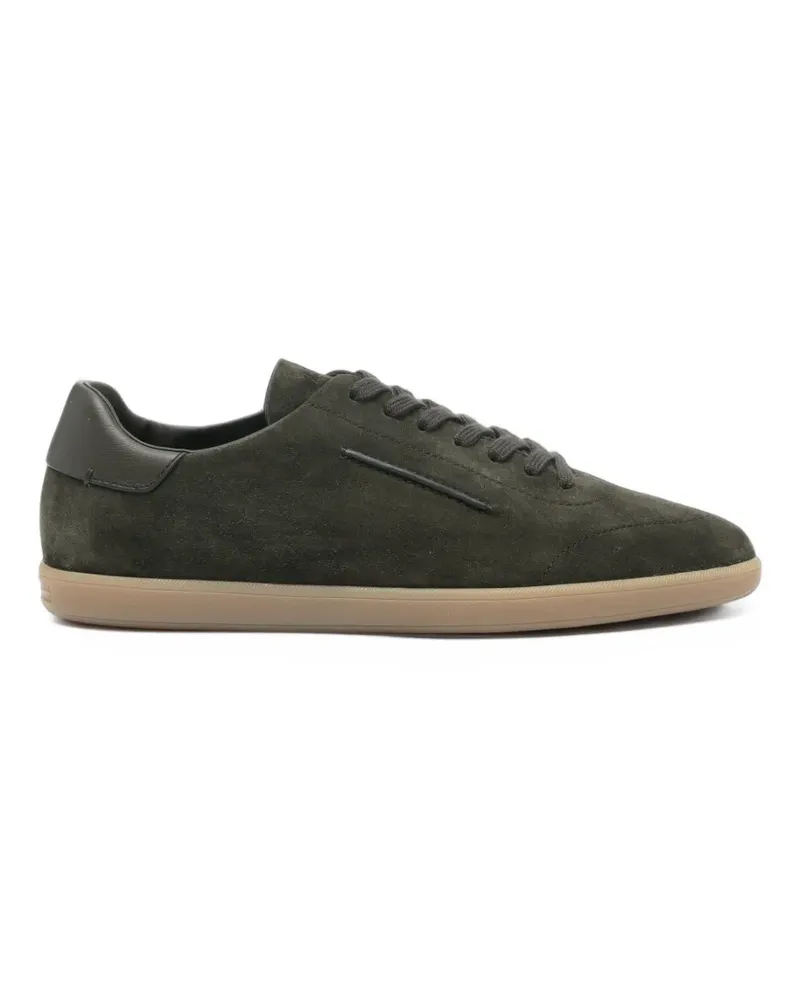 Ermenegildo Zegna Sneakers aus Wildleder - Grün Grün