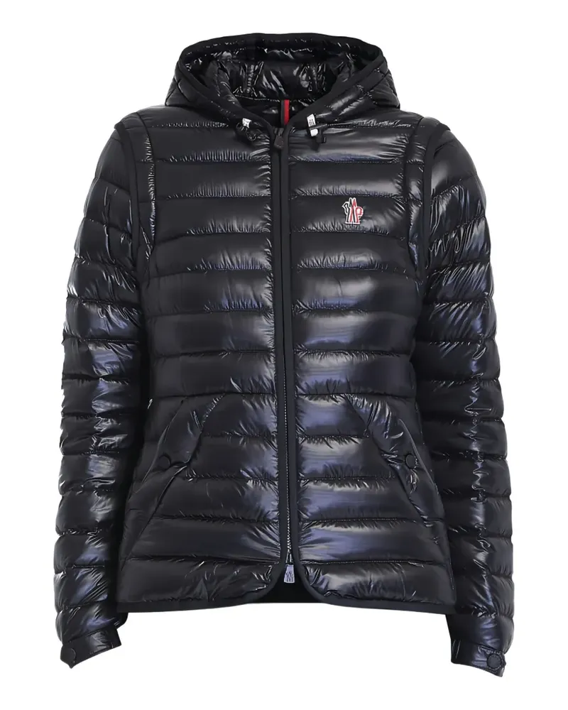 Moncler Jacke mit abnehmbaren Ärmeln - Schwarz Schwarz