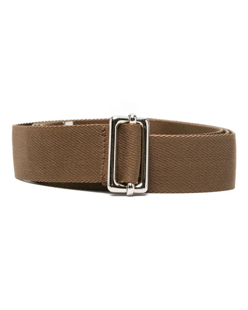PLAN C buckled belt - Braun Braun