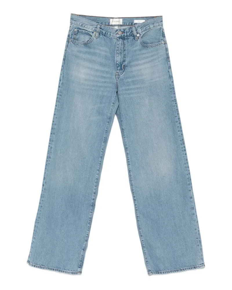 Frame Denim Gerade Off Duty Stroll Jeans - Blau Blau
