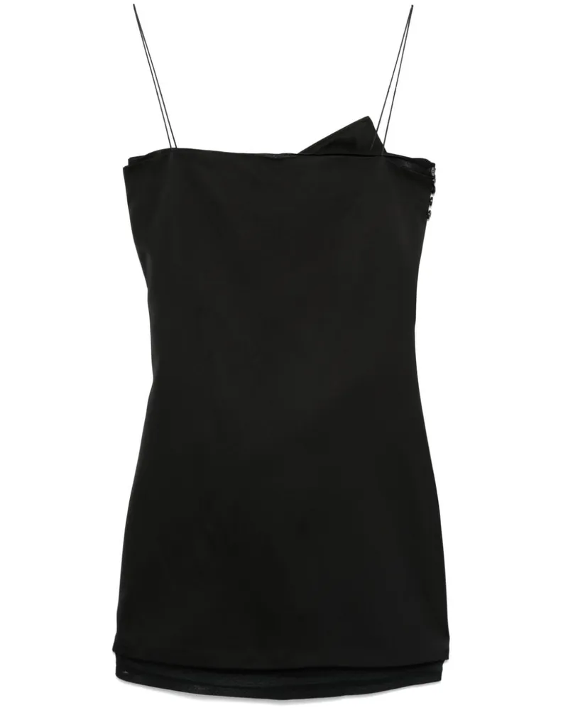 Jacquemus La Robe Esca Minikleid - Schwarz Schwarz