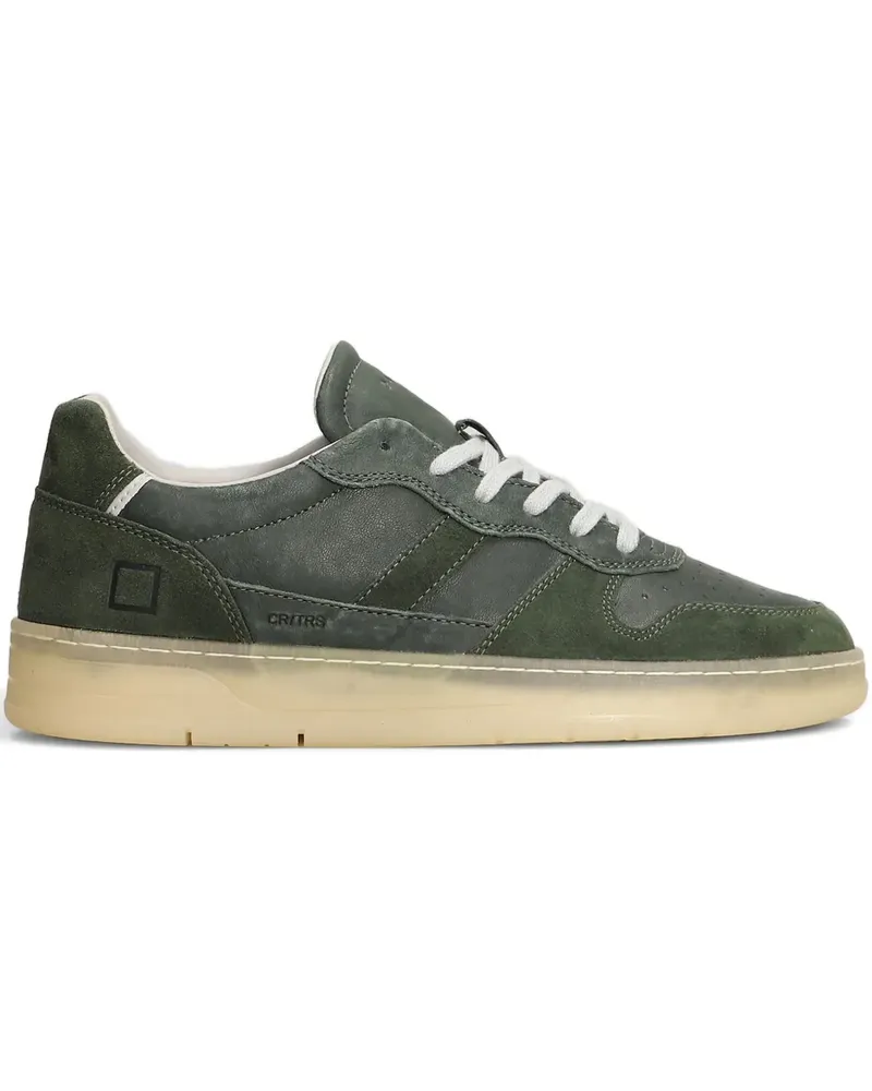 D.A.T.E. Sneakers aus Wildleder - Grün Grün
