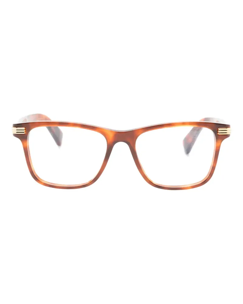 Cartier Eckige 'C de Cartier' Brille - Braun Braun