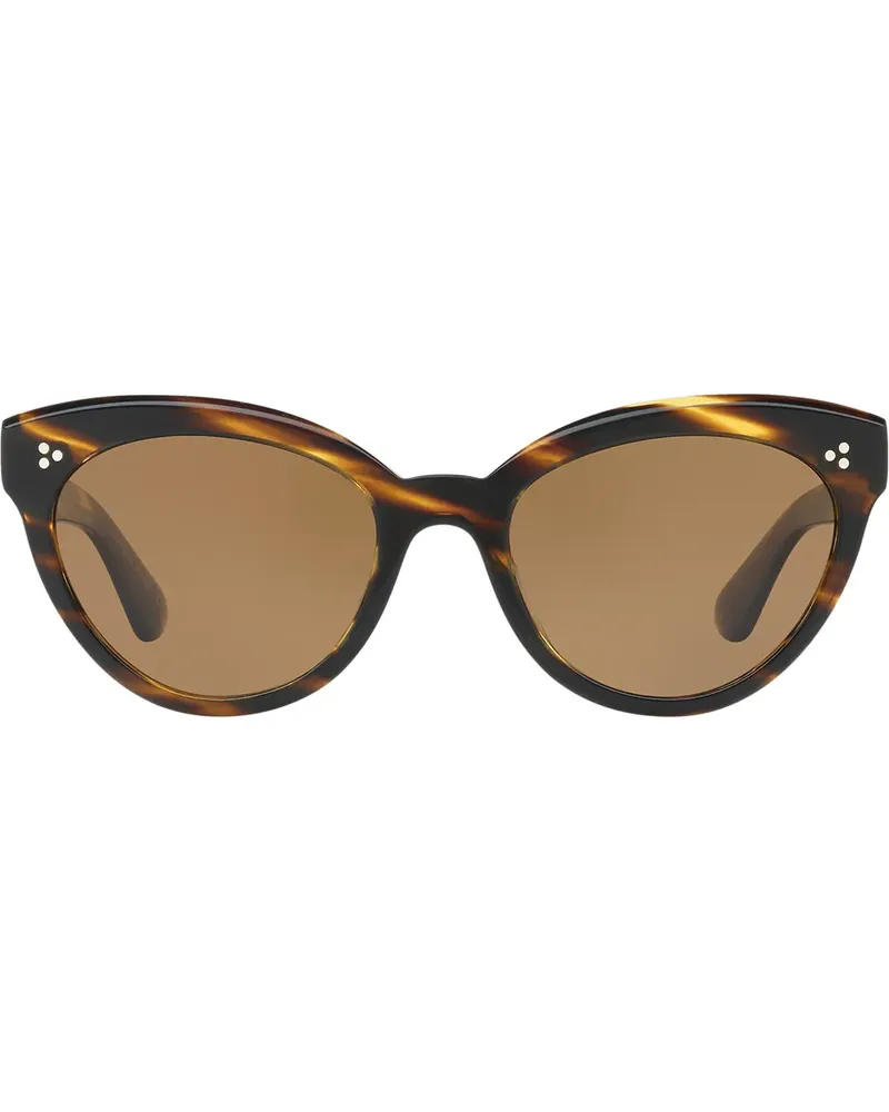 Oliver Peoples Roella' Cat-Eye-Sonnenbrille - Schwarz Schwarz