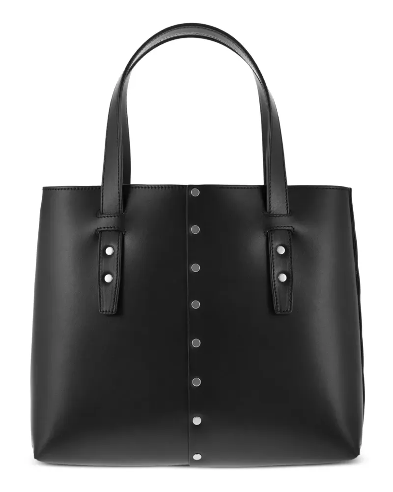 Fabiana Filippi Tote Bag mit Nieten - Schwarz Schwarz