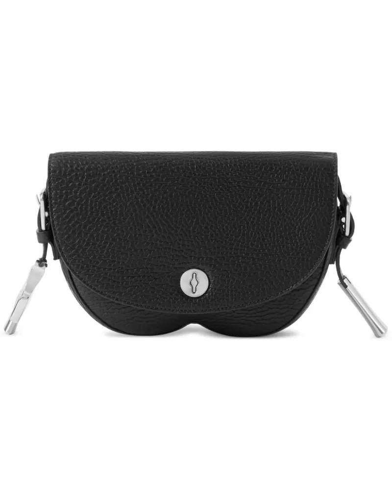 Burberry Satchel-Tasche aus Leder - Schwarz Schwarz