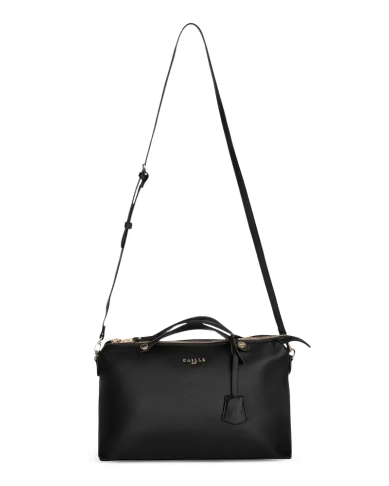 Gaëlle Bonheur Duffle Essential Tote Bag mit Logo - Schwarz Schwarz