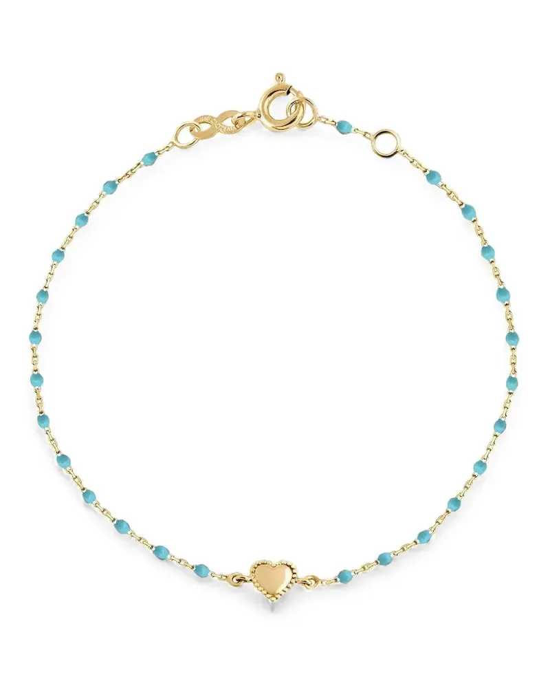 Gigi Clozeau Lucky Heart gigi turquoise bracelet - Gold Gold