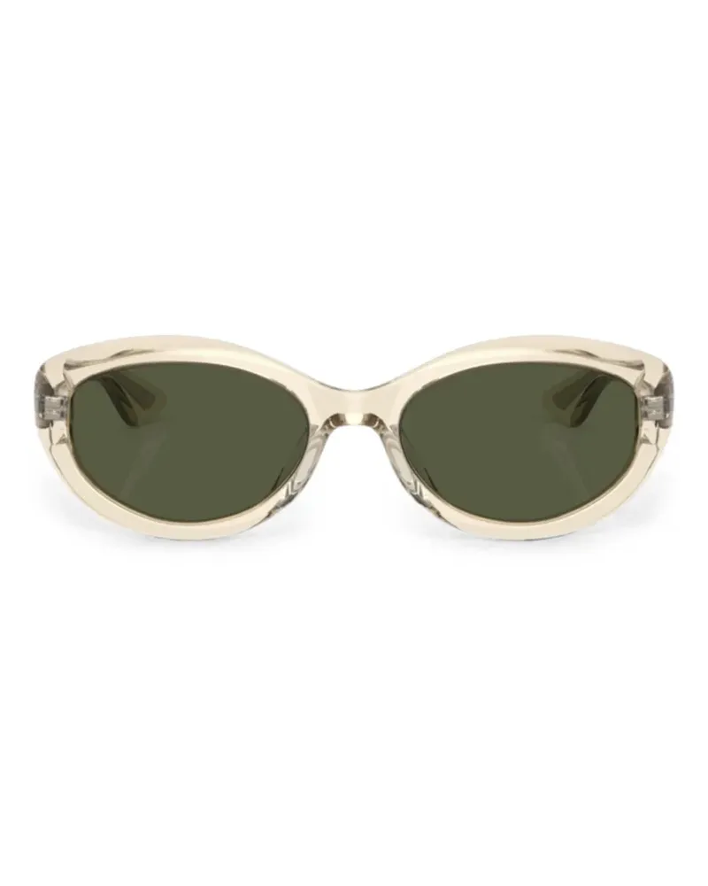 Oliver Peoples 1969C oval-frame sunglasses - Nude Nude