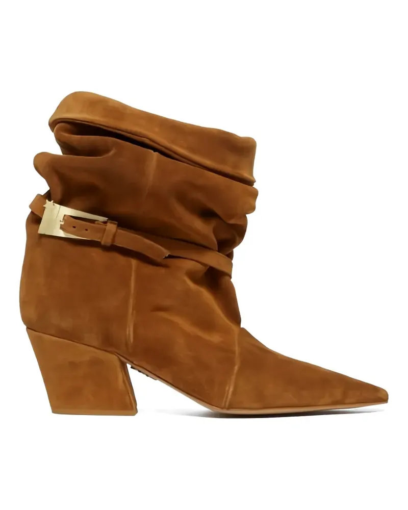 Aniye By buckle-detail boots - Braun Braun