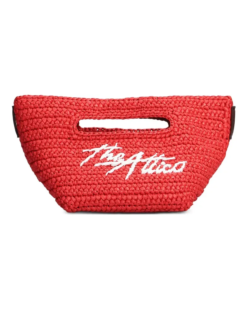ATTICO Via Dei Giardini Strandtasche 15cm - Rot Rot