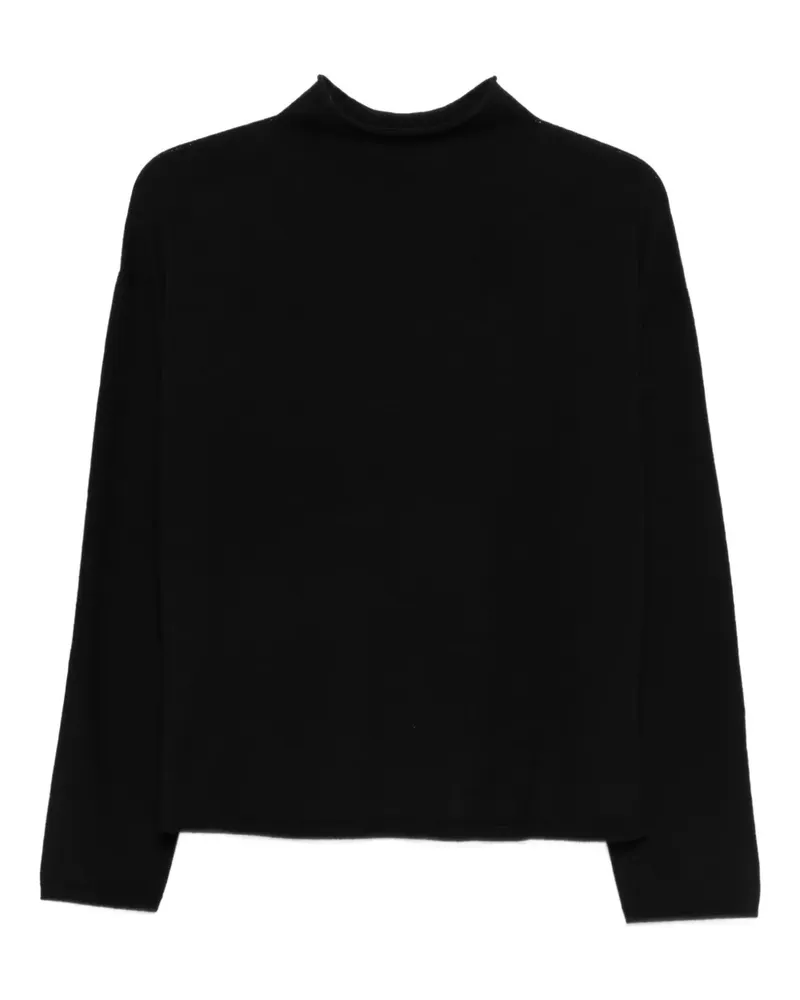 Marc O'Polo Pullover mit Stehkragen - Schwarz Schwarz