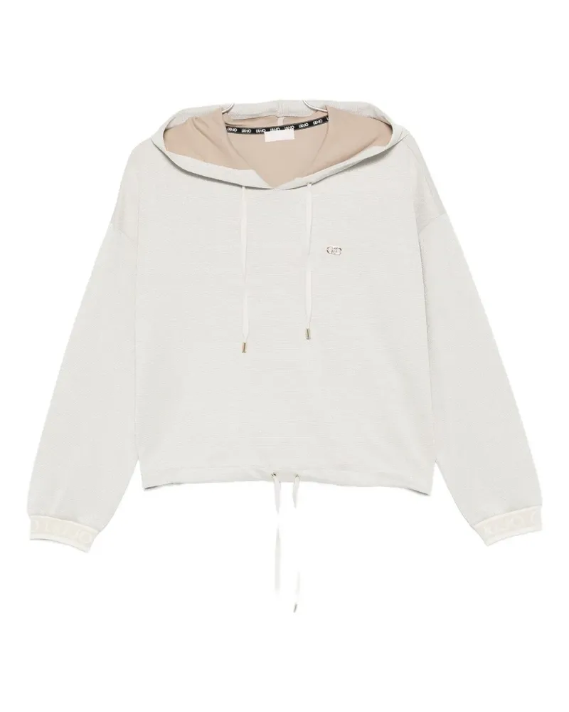 Liu Jo Hoodie mit Kordelzug - Nude Nude