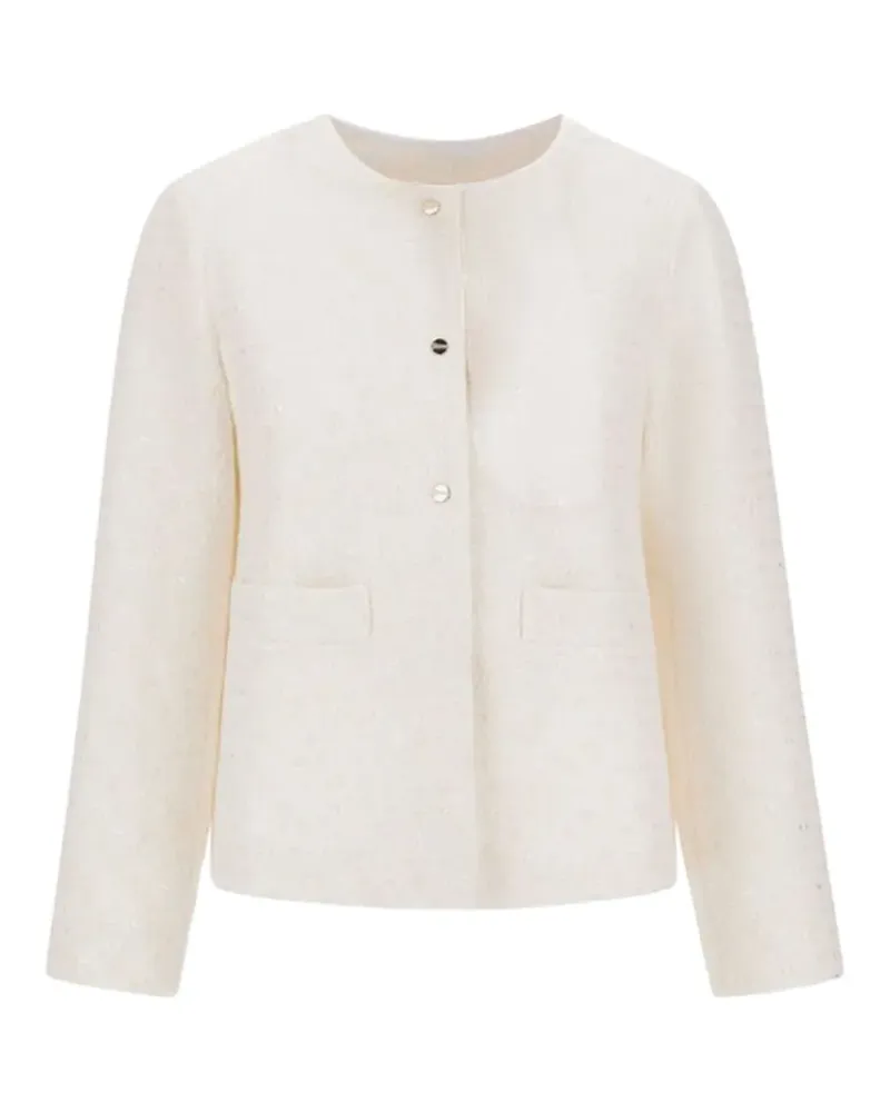 Herno 3D Tweed-Jacke - Nude Nude