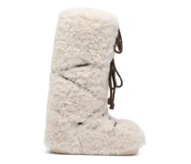 Icon Stiefel mit runder Kappe - Nude