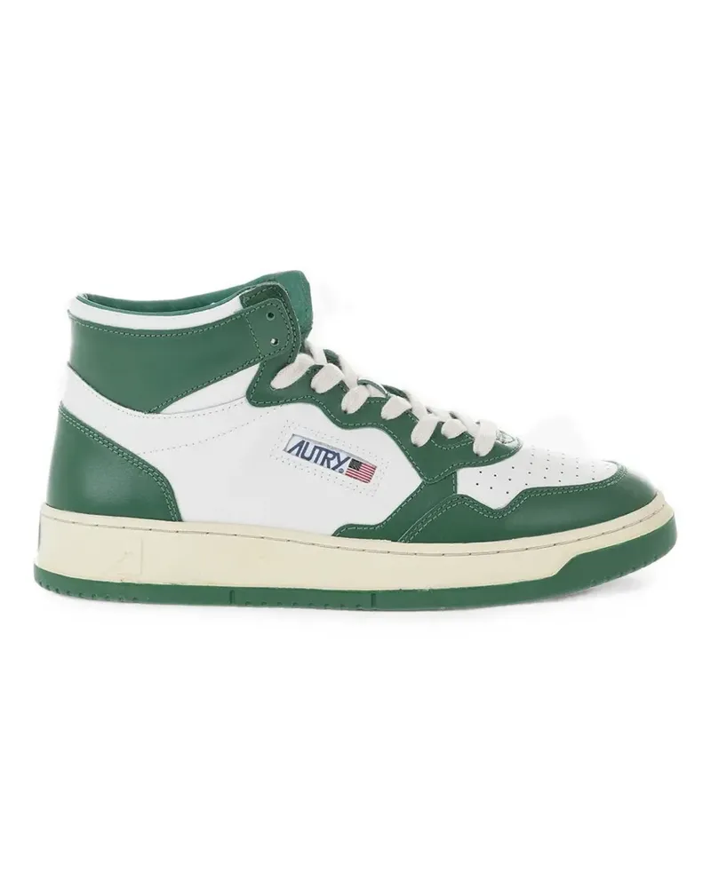 AUTRY Medalist bicolor leather sneakers - Grün Grün