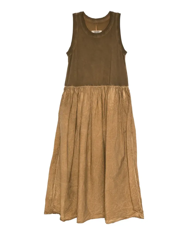 Uma Wang Duma sleeveless dress - Braun Braun