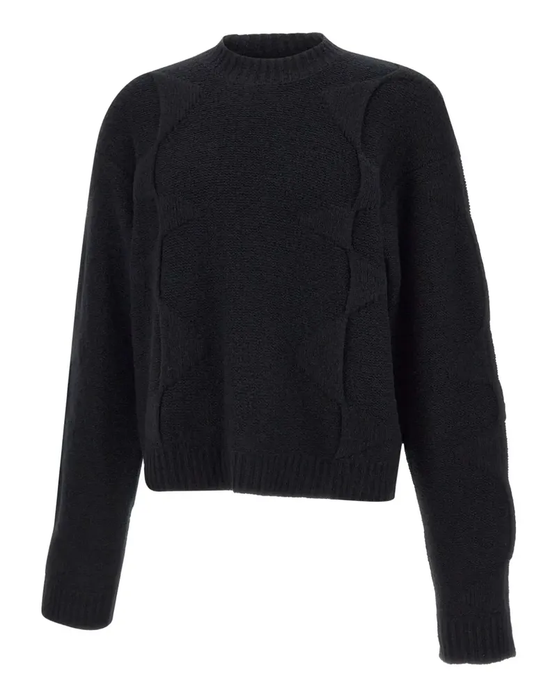 Heliot Emil cable-knit sweater - Schwarz Schwarz