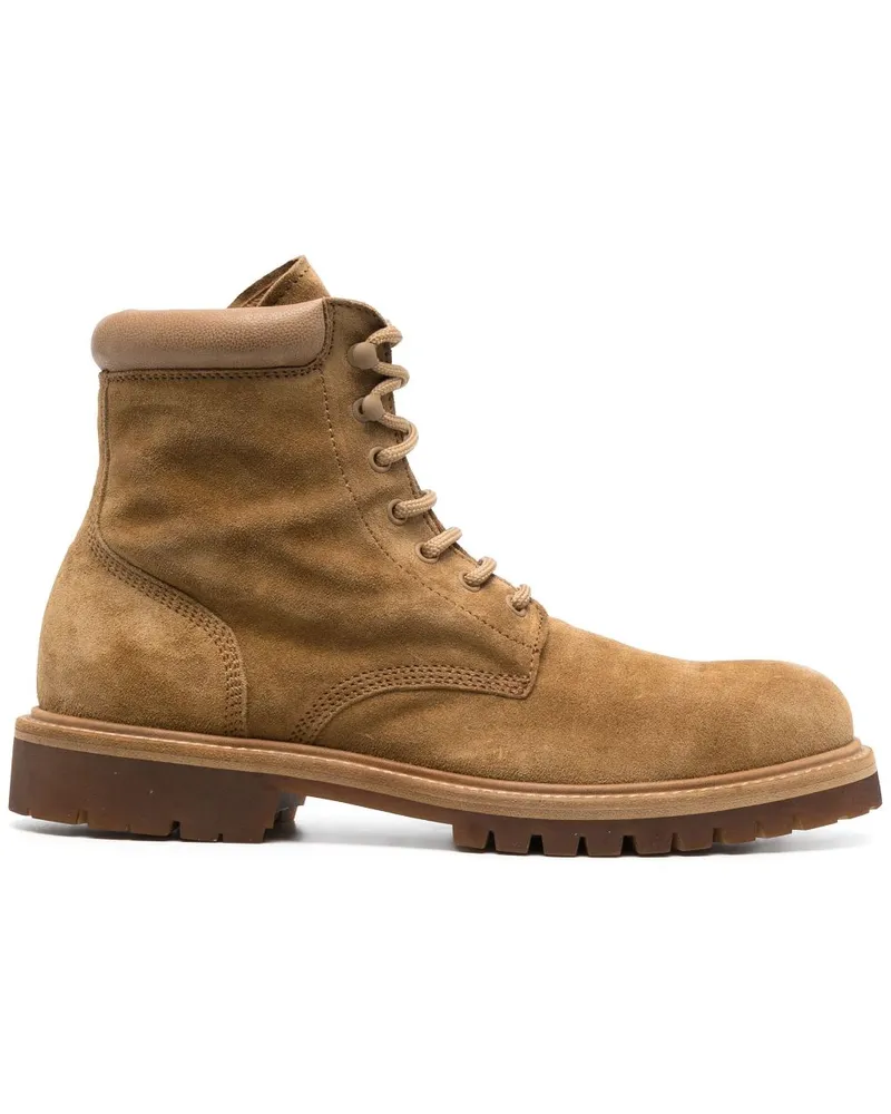 Officine Creative Italia Klassische Schnürstiefel - Braun Braun