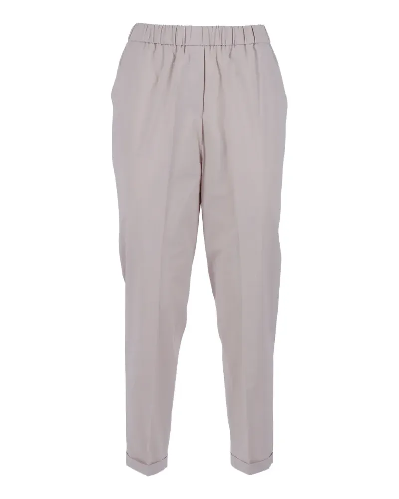 Antonelli Firenze elasticated turn-up trousers - Nude Nude