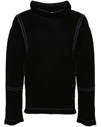 KIKO KOSTADINOV Pullover mit Kontrastdetails Schwarz