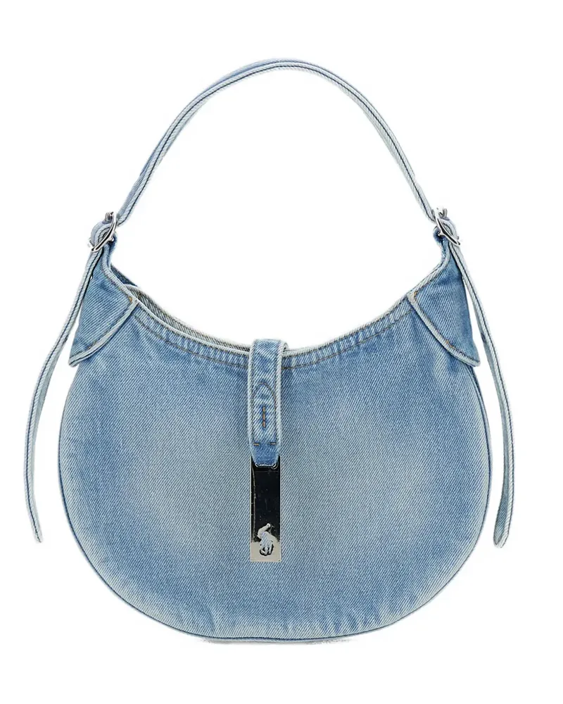 Ralph Lauren Schultertasche aus Denim - Blau Blau