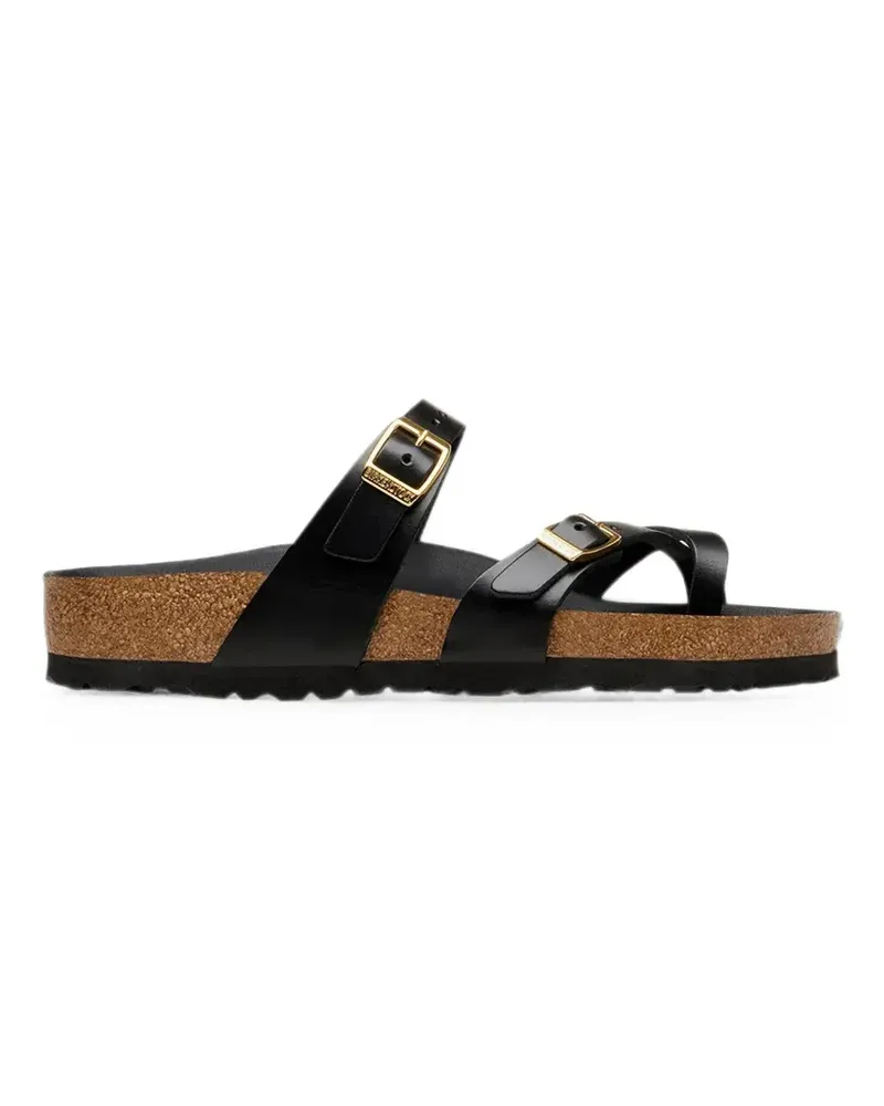 Birkenstock Mayari buckled leather sandals - Schwarz Schwarz