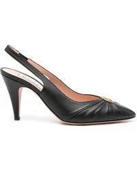 Bally Emblem Pumps 80mm Schwarz