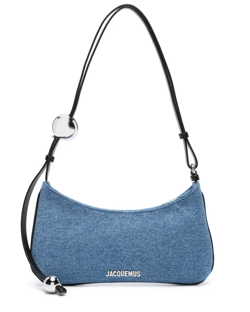 Jacquemus Le Bisou Perle Schultertasche - Blau Blau