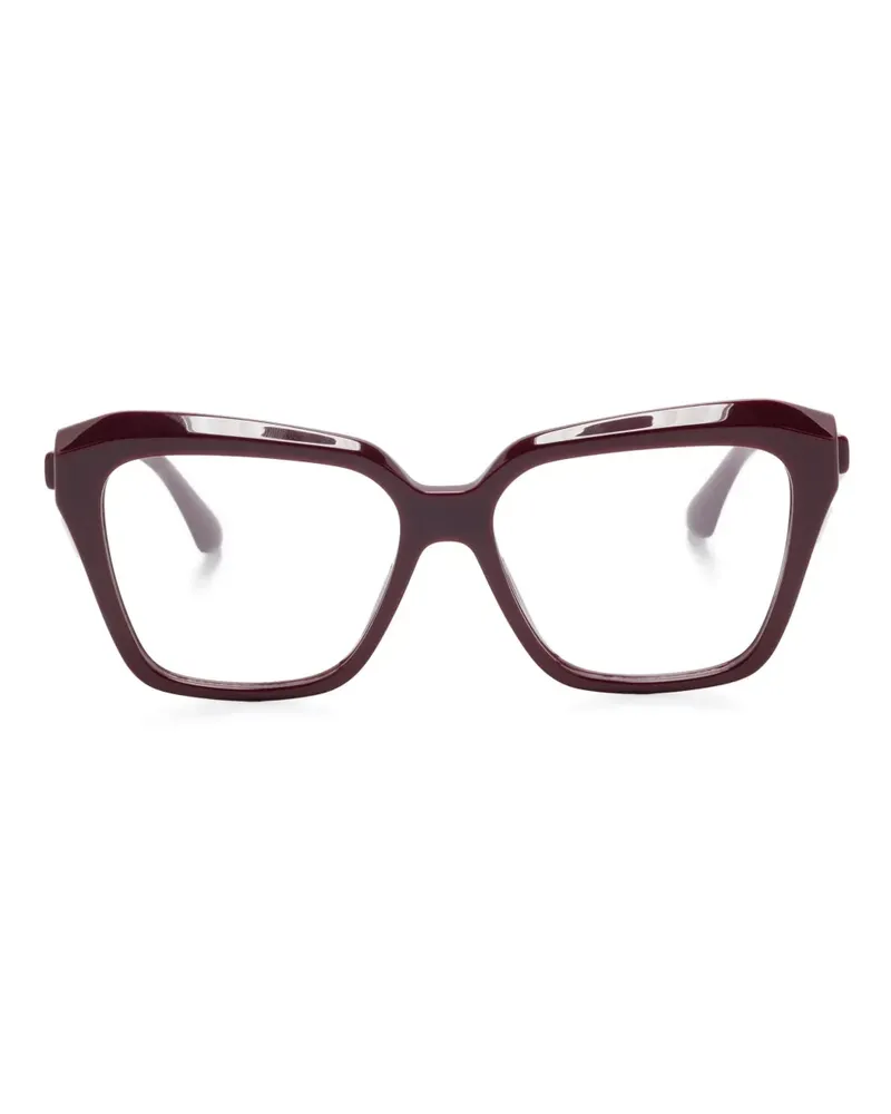 Etro Brille mit Butterfly-Gestell - Braun Braun
