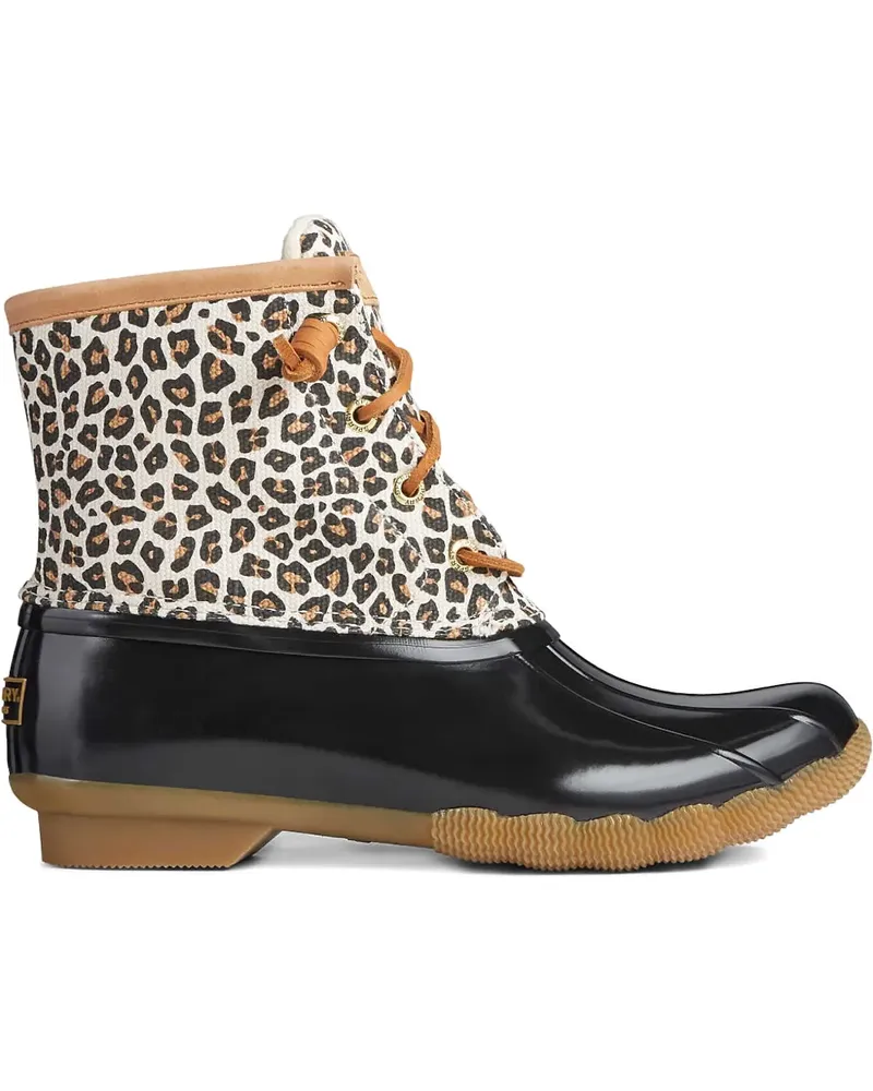 Sperry Top Sider Saltwater "Black" Stiefel - Schwarz Schwarz