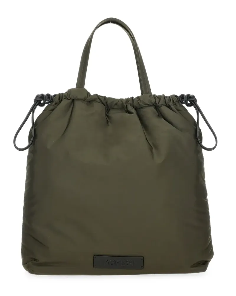 ASPESI drawstring shoulder bag - Grün Grün