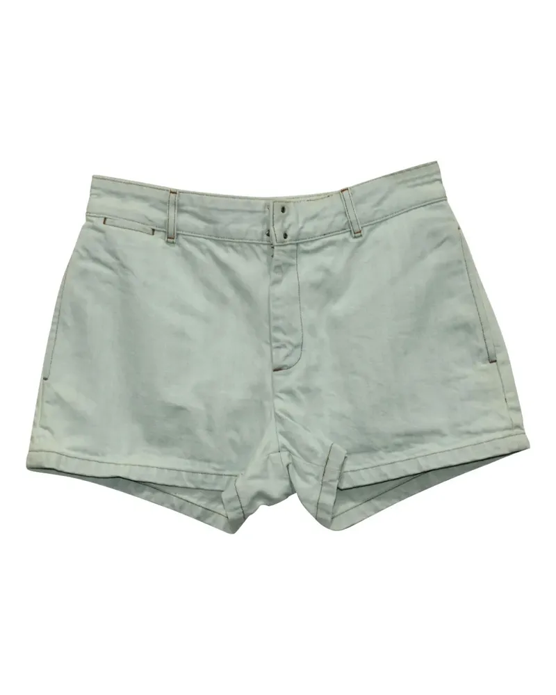 A.P.C. button-fly denim shorts - Blau Blau