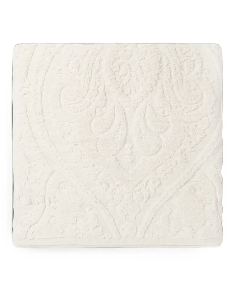 Etro paisley jacquard bath towel (set of two) - Weiß Weiß