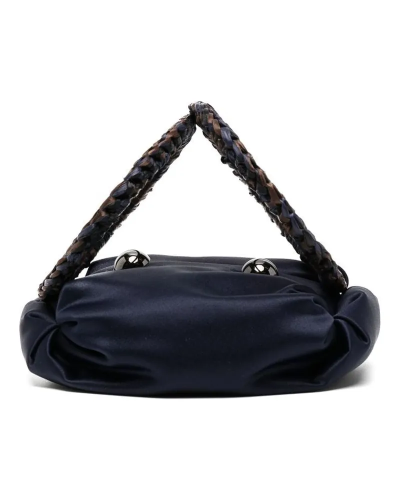 0711 Oversized-Handtasche Blau