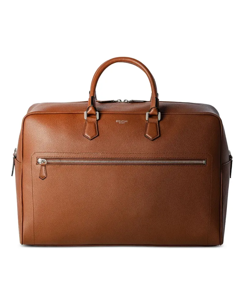 Serapian Tasche aus Leder - Braun Braun