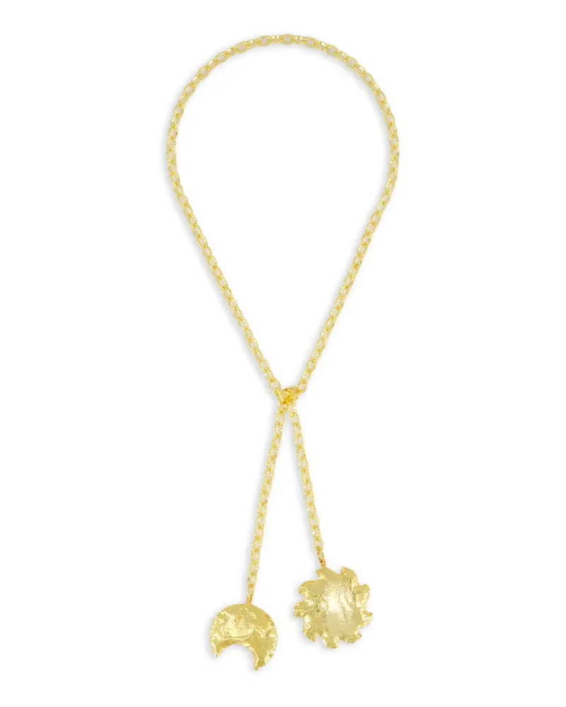 Sylvia Toledano Soly Luna Halskette - Gold Gold