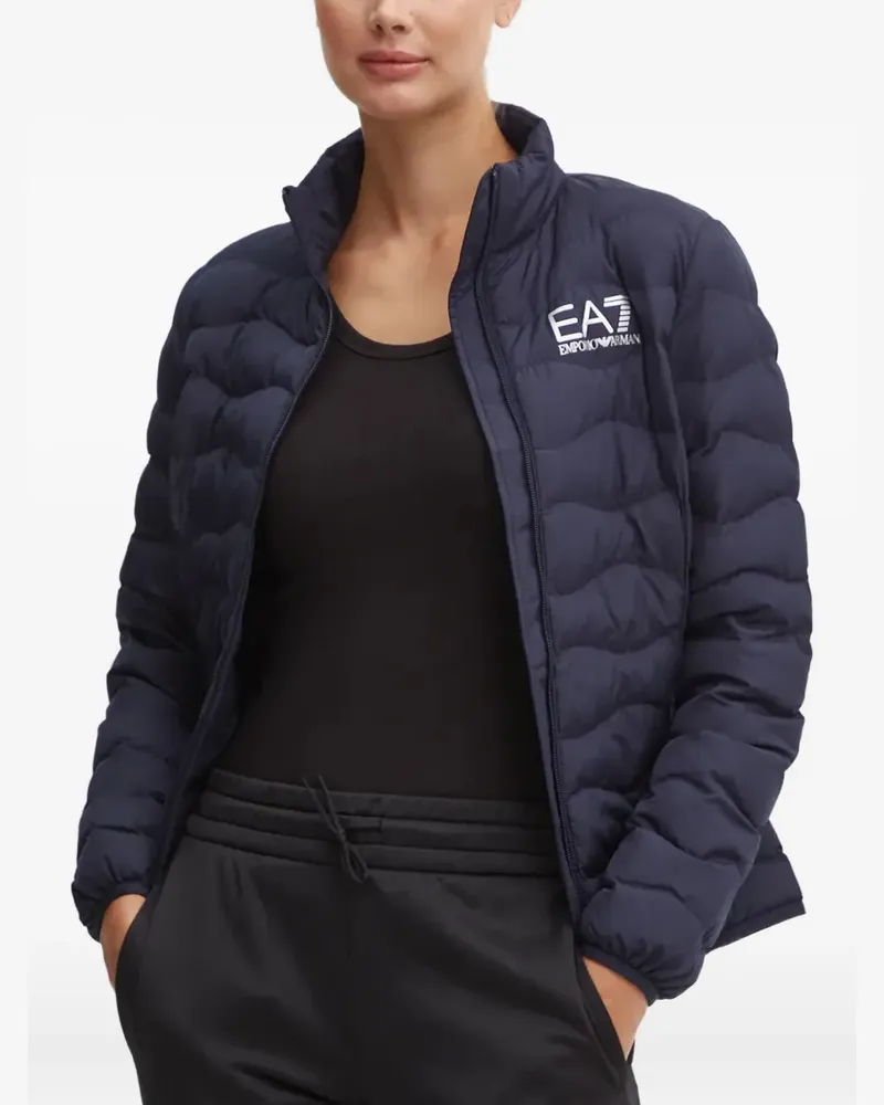 EA7 zip-up jacket - Blau Blau