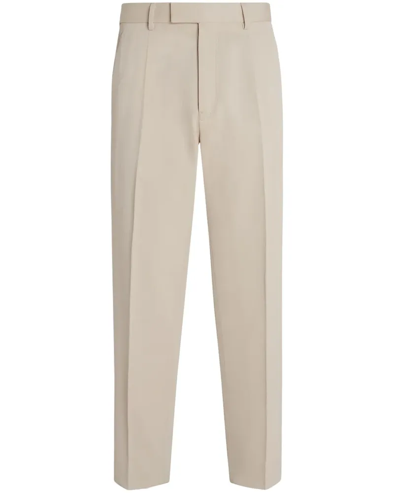 Ermenegildo Zegna Klassische Tapered-Hose - Nude Nude
