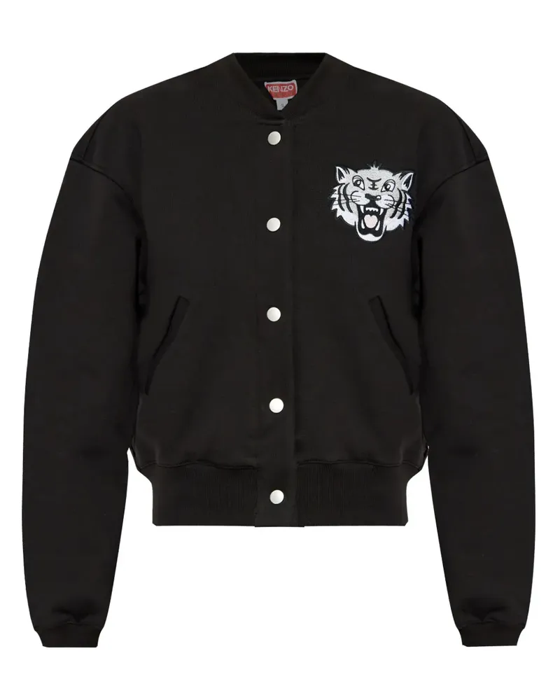 Kenzo Happy Tiger Bomberjacke - Schwarz Schwarz