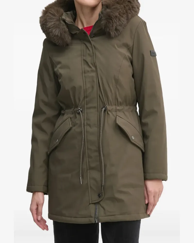 DKNY Klassische Kapuzenjacke - Grün Grün