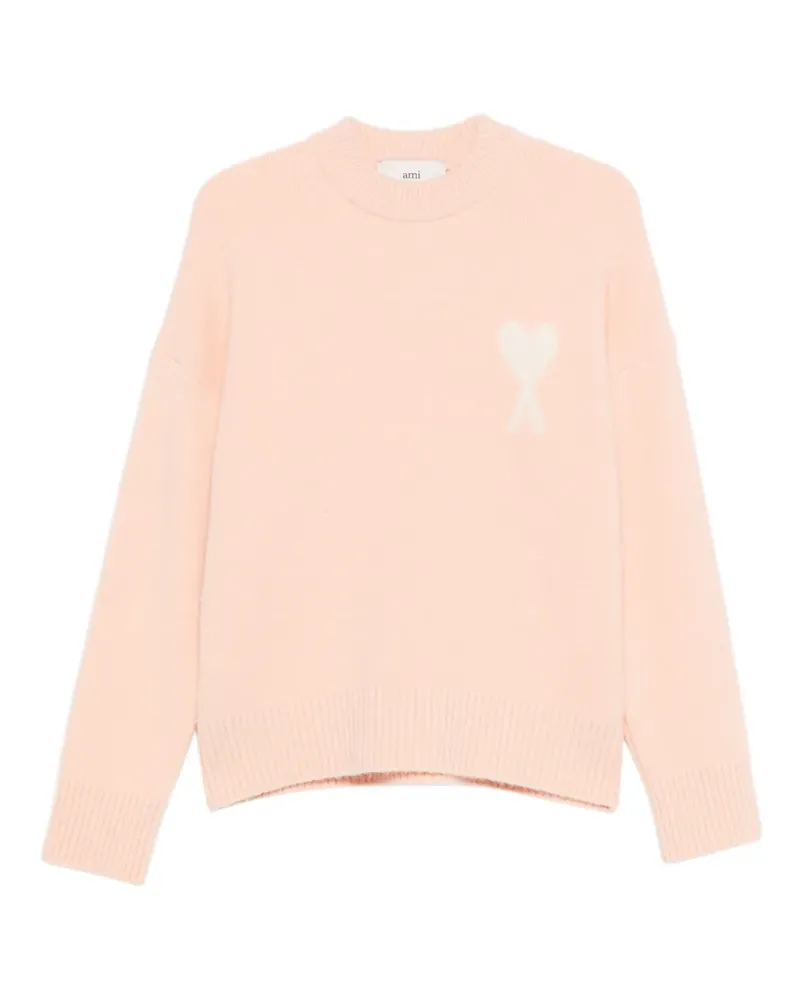 AMI Paris Ami de Coeur Pullover - Rosa Rosa
