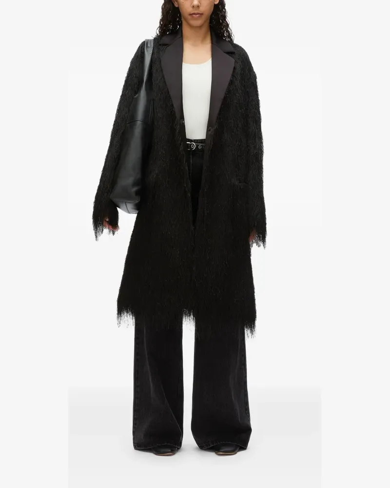 3.1 phillip lim Smoking-Mantel mit Fransen - Braun Braun