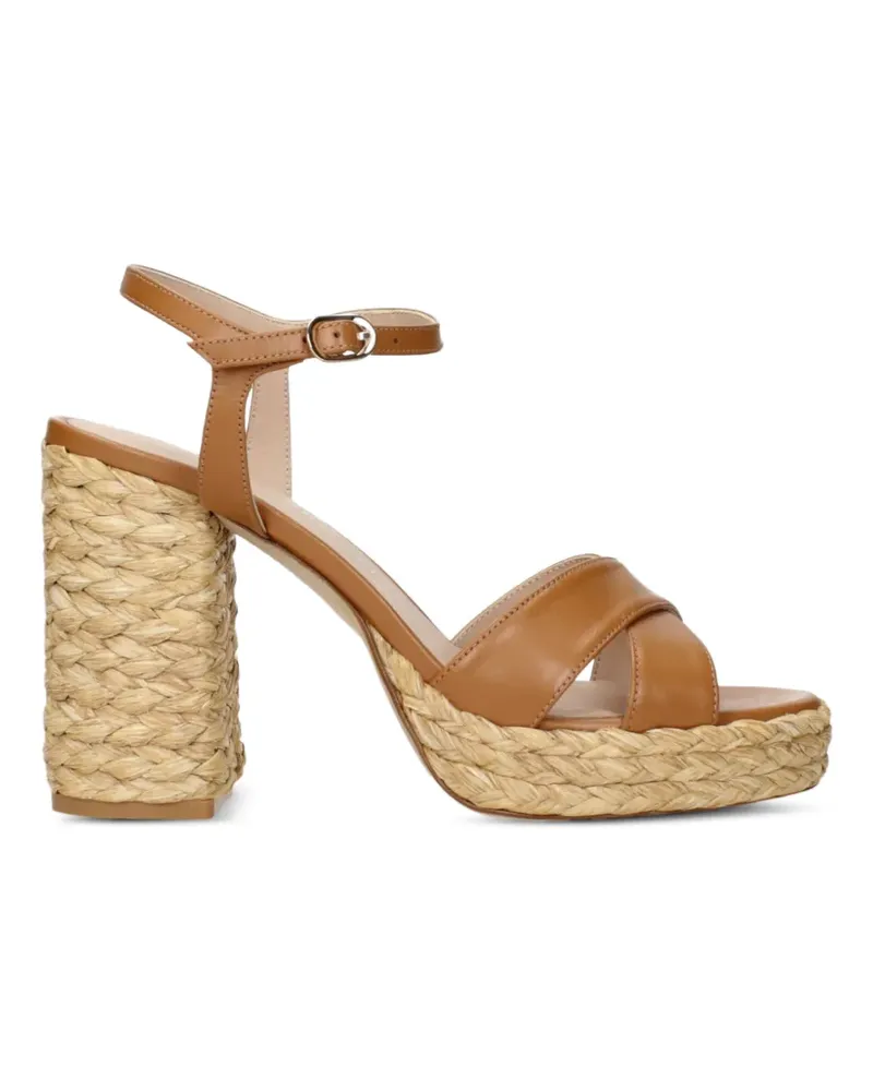 Stuart Weitzman 100mm Dayla heeled sandals - Nude Nude